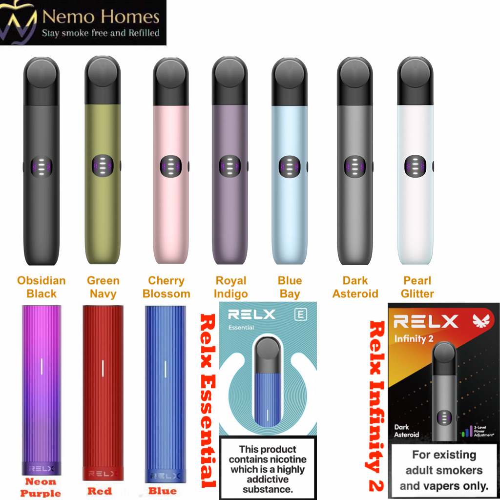Buy Relx Infinity 2 and Relx Essential - Free UK Next Day Delivery (no minimum spend)