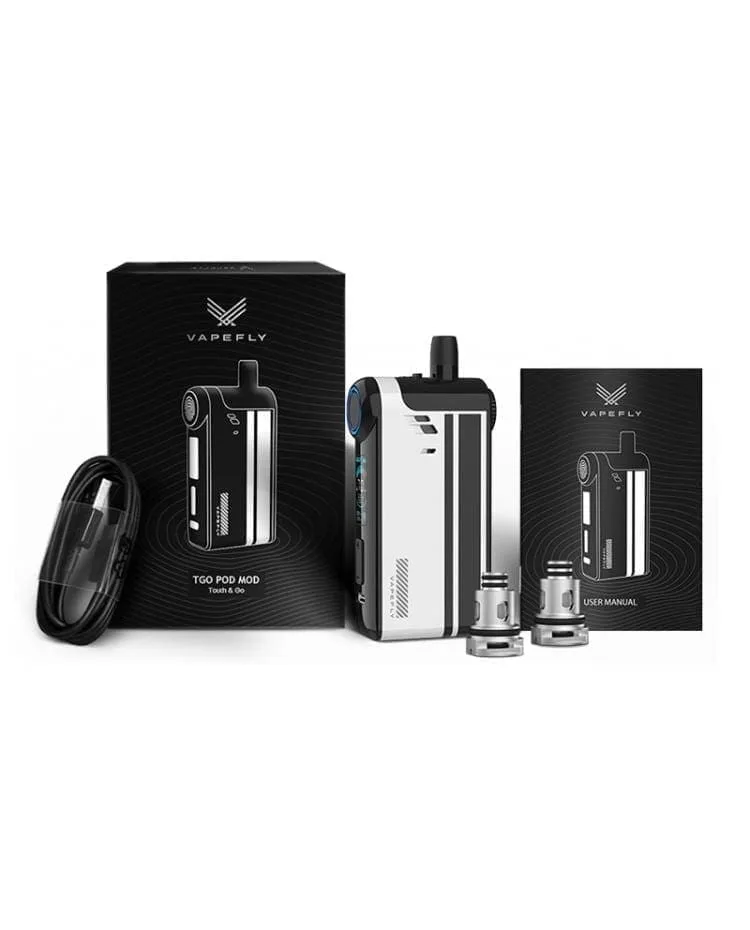 Buy Vapefly TGO Pod Mod | 2300mah FIngerPrint Technology - Free UK Next Day Delivery (no minimum spend)