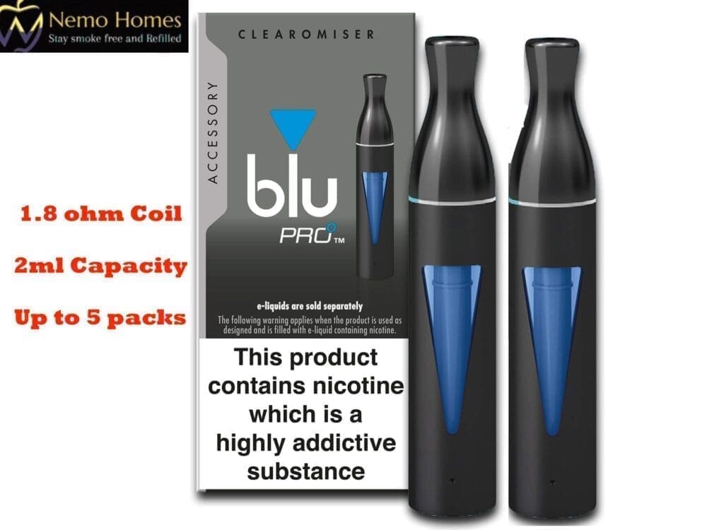 Buy Blu Pro Clearomiser Tank Blu - Free UK Next Day Delivery (no minimum spend)