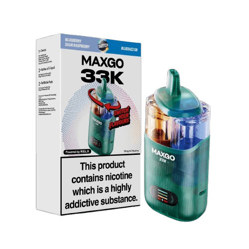 Buy RELX MAXGO 33k Vape Kit and Pods Relx - Free UK Next Day Delivery (no minimum spend)