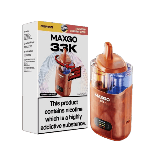 Buy RELX MAXGO 33k Vape Kit and Pods Relx - Free UK Next Day Delivery (no minimum spend)