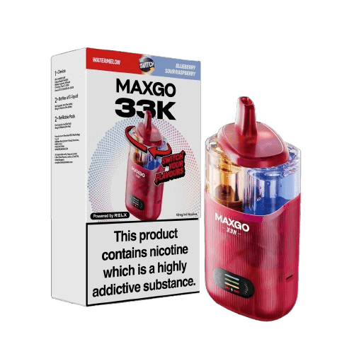 Buy RELX MAXGO 33k Vape Kit and Pods Relx - Free UK Next Day Delivery (no minimum spend)