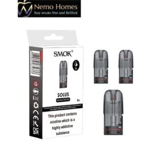 Buy SMOK Solus Replacement Pods - Free UK Next Day Delivery (no minimum spend)