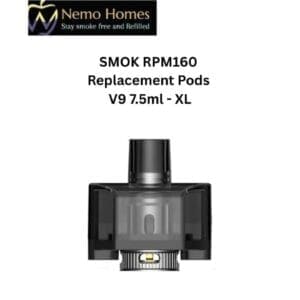 Buy Smok RPM160 Replacement Pods V9 7.5ml- XL - V9 7.5 ml - XL - Free UK Next Day Delivery (no minimum spend)