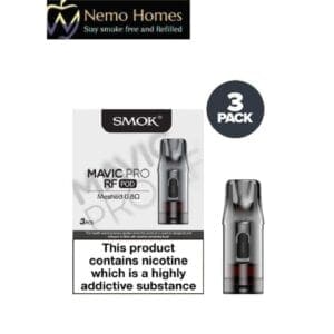 Buy SMOK Mavic Pro RF Replacement Pods – 3 PK - Free UK Next Day Delivery (no minimum spend)