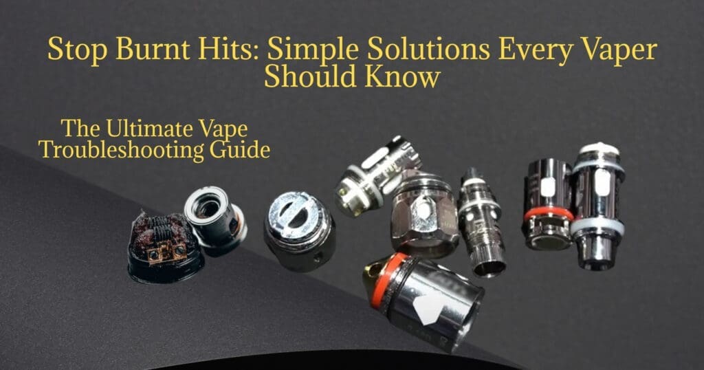 Buy Why Does My Vape Taste Burnt? Causes, How to Fix it & Everything You Need to Know burnt coil fix - Free UK Next Day Delivery (no minimum spend)
