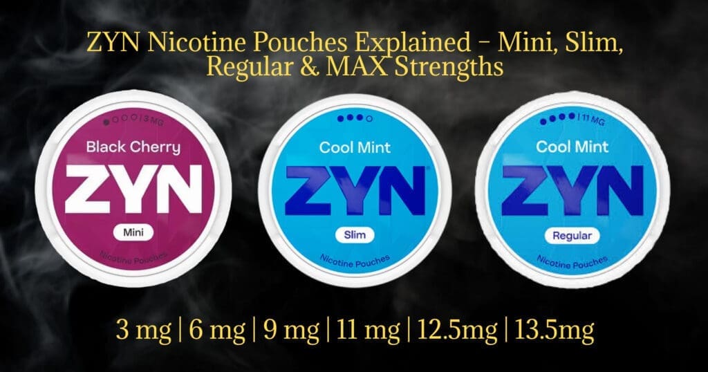 Buy ZYN Nicotine Pouches Strength Guide: Everything You Need To Know Cool Mint ZYN - Free UK Next Day Delivery (no minimum spend)