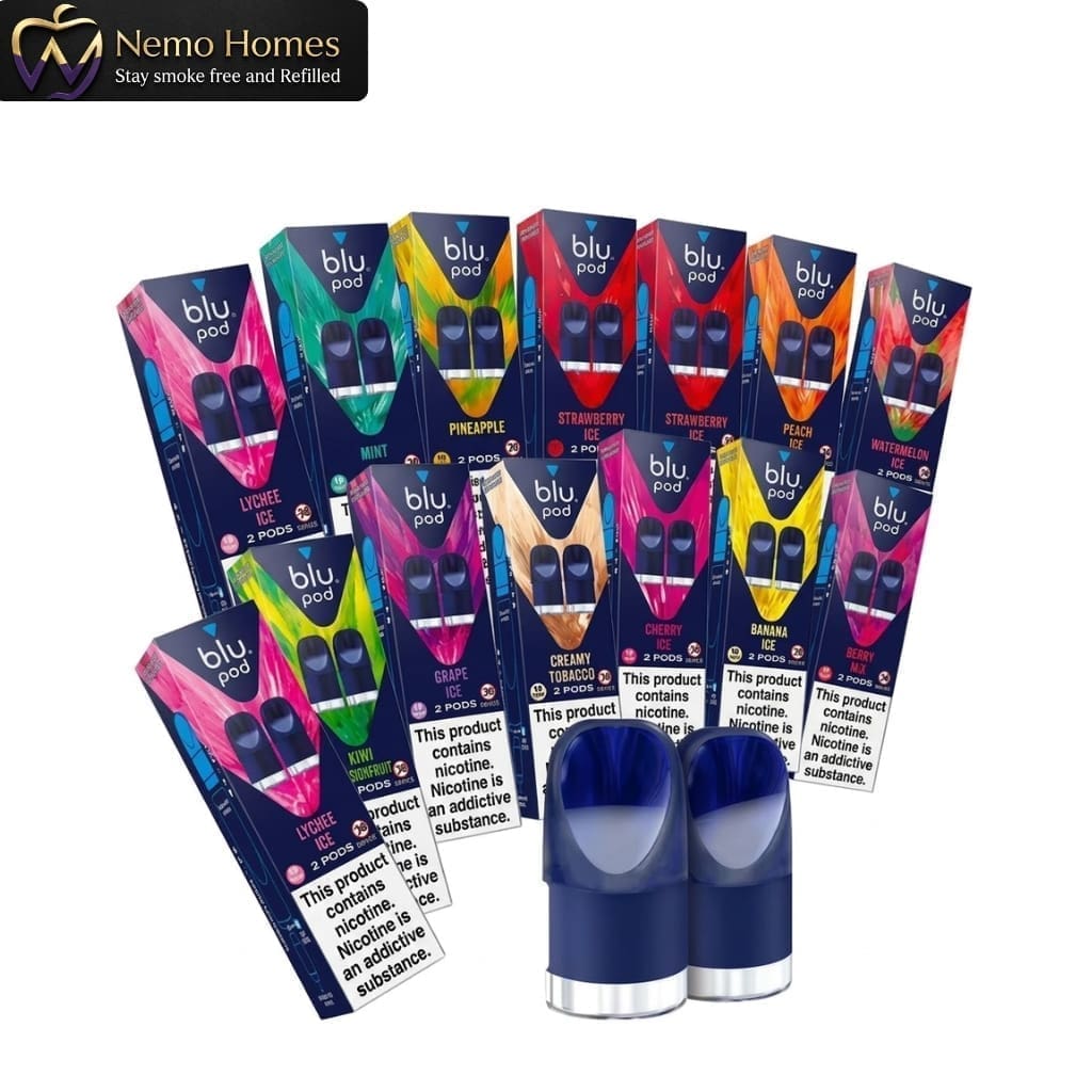 Buy Blu Bar Kit Pod Refills - Free UK Next Day Delivery (no minimum spend)