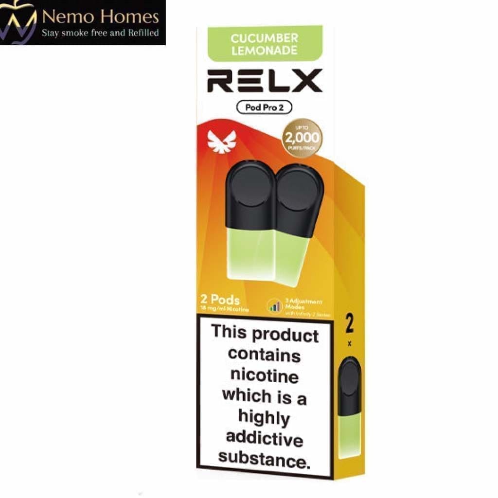 Buy RELX Pro and Relx Cotton Pods - Free UK Next Day Delivery (no minimum spend)