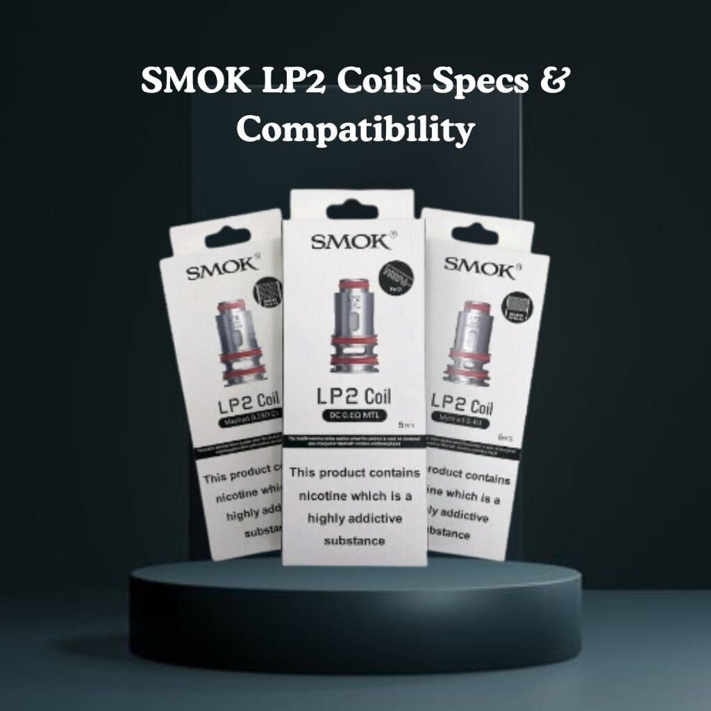 Buy SMOK LP2 Pod Compatibility: Coils, Pods & Device Guide. Why the LP2 and How to Choose the right one coil resistance guide - Free UK Next Day Delivery (no minimum spend)
