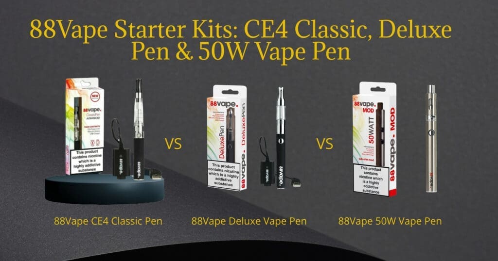 Buy The Ultimate Guide to 88Vape Pens: Everything You Need To Know & Which Kit is Right for You? 50w vape kit - Free UK Next Day Delivery (no minimum spend)