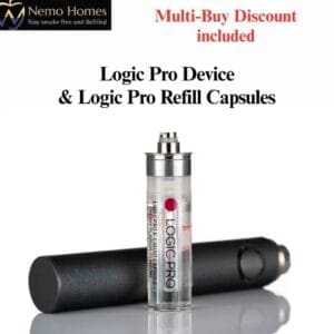 Buy Logic Pro Vape Device and Refill Capsules - Free UK Next Day Delivery (no minimum spend)